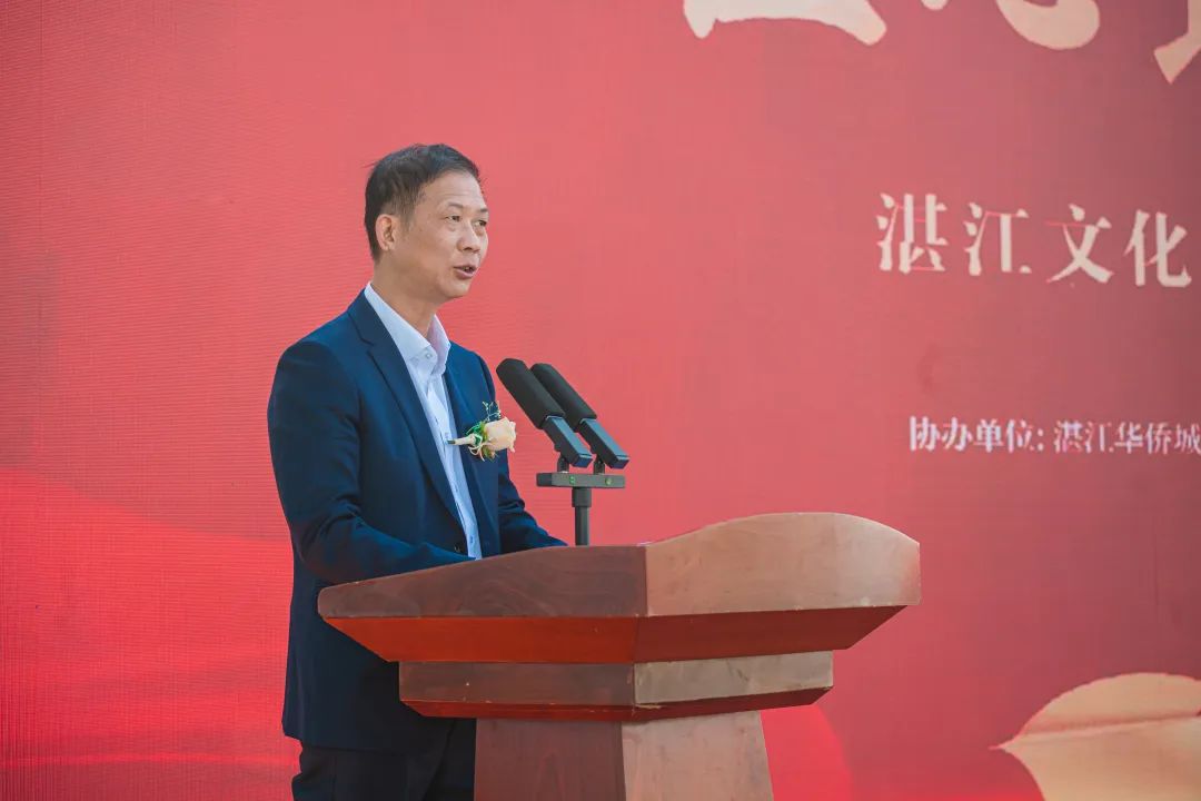 共建湛江文化高地 持续发展文旅产业｜湛江文化中心合龙仪式圆满举行